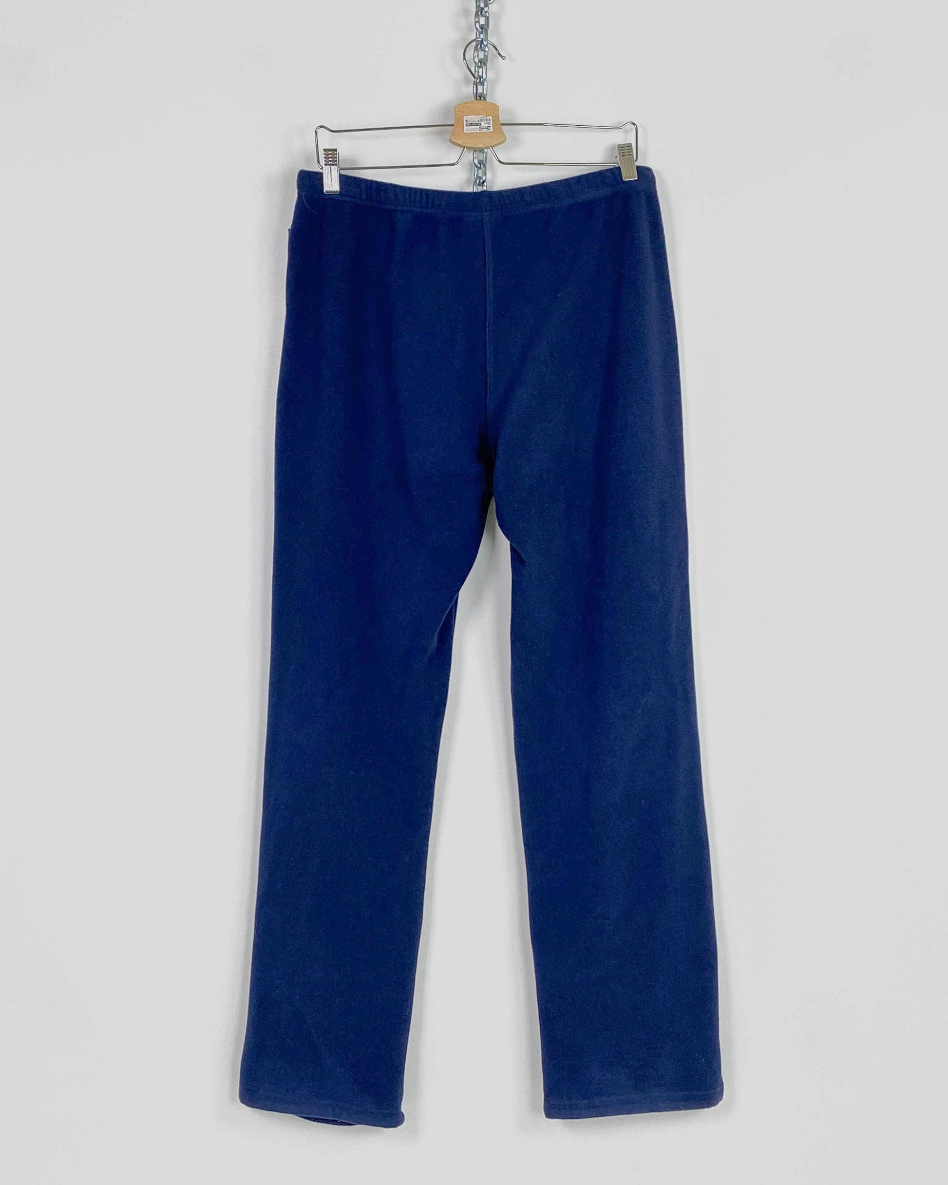 Champion  Pantalone Blu in Pile Taglia XL