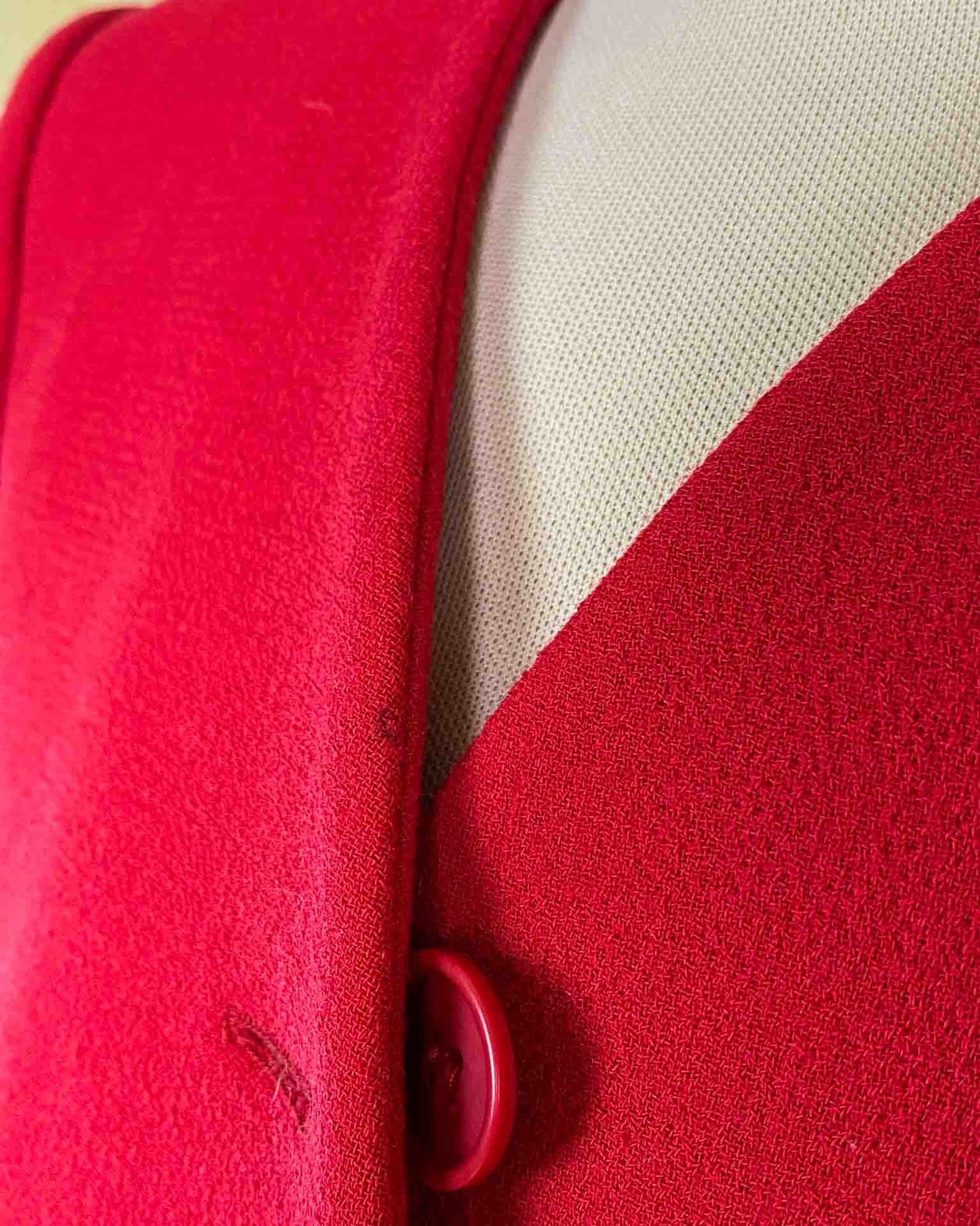 Emporio Armani Blazer Rosso con Cinturino Taglia S