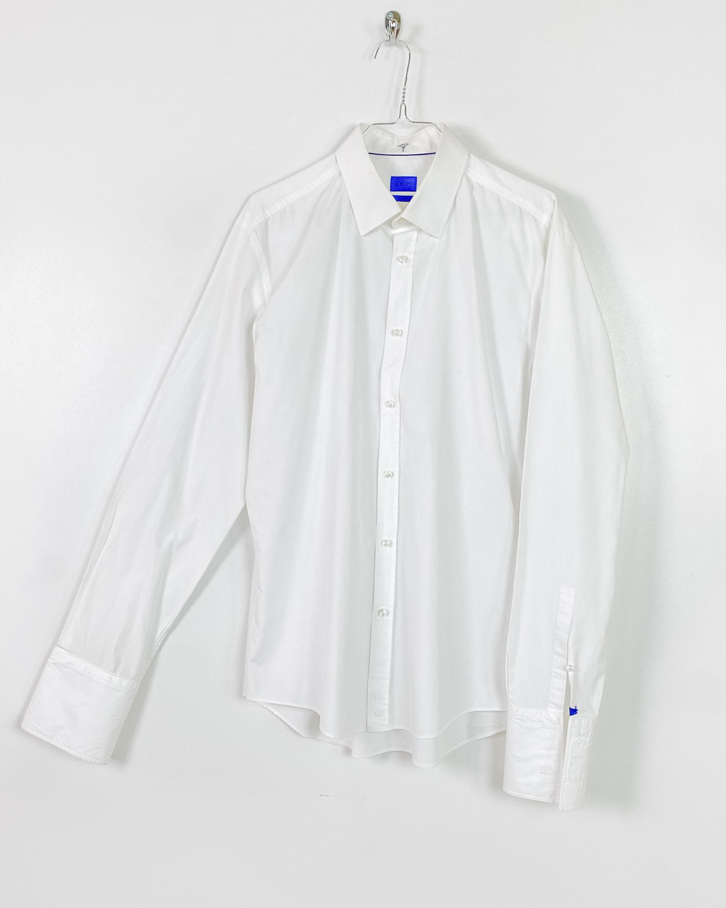 Camicia Bianca Slim Fit Taglia L