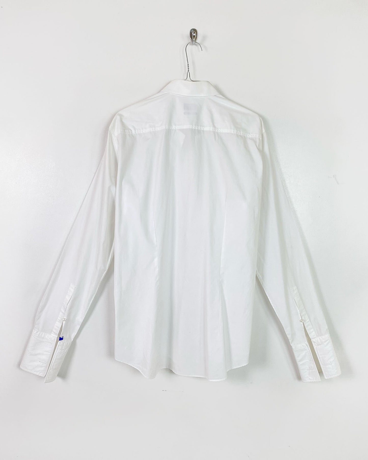 Camicia Bianca Slim Fit Taglia L