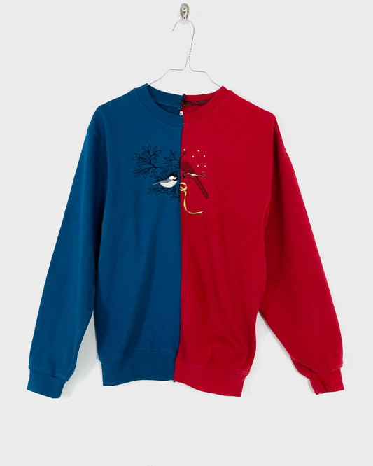 Felpa Split Rework Girocollo Taglia M