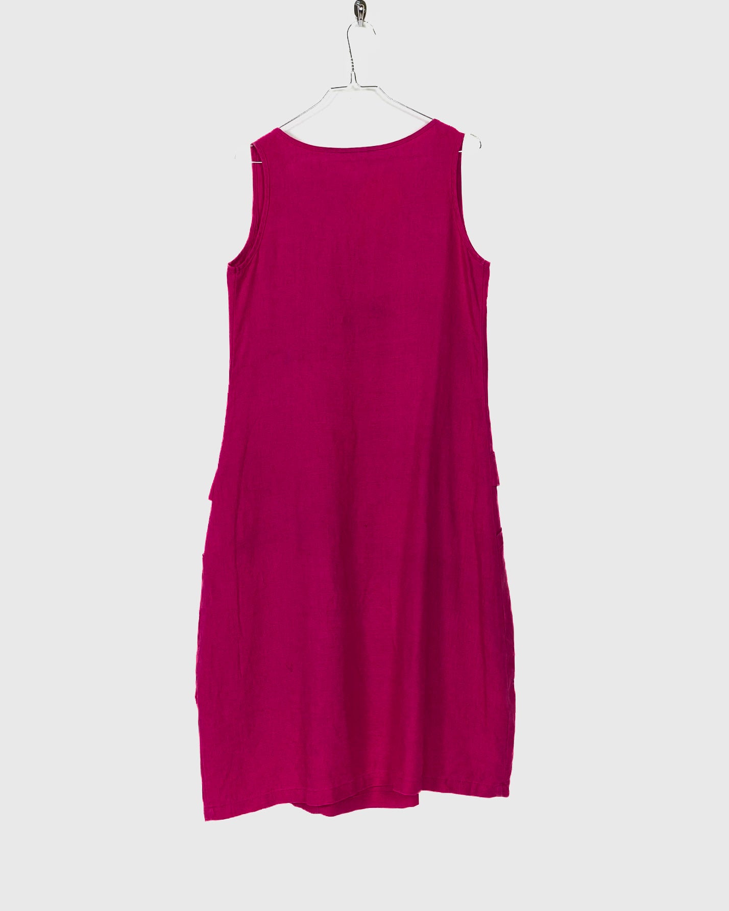 Vestito Fucsia con Tasconi Taglia XL