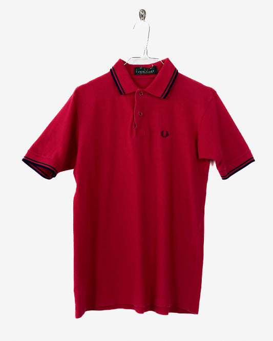 Fred Perry Polo Sport Bordi Bicolore Taglia S