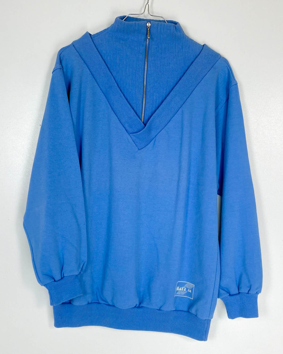 Felpa Vintage con Colletto Taglia S