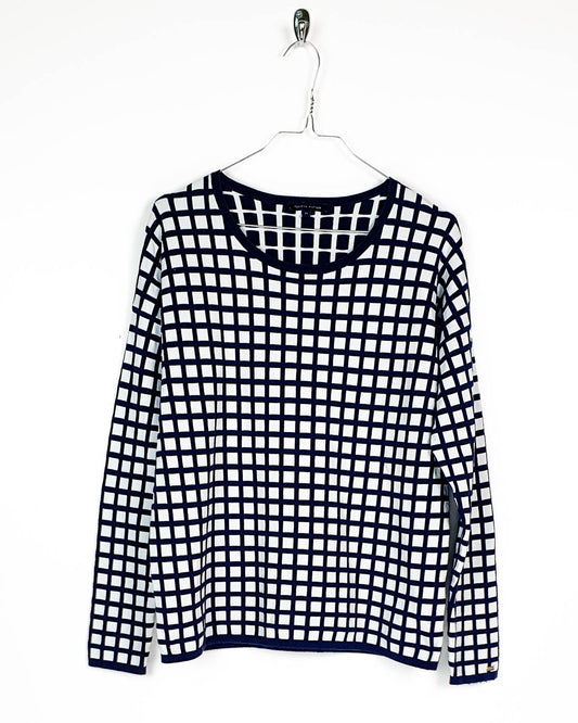 Tommy Hilfiger Maglione a Quadri Taglia M