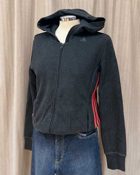 Adidas - Felpa Con Zip Taglia S