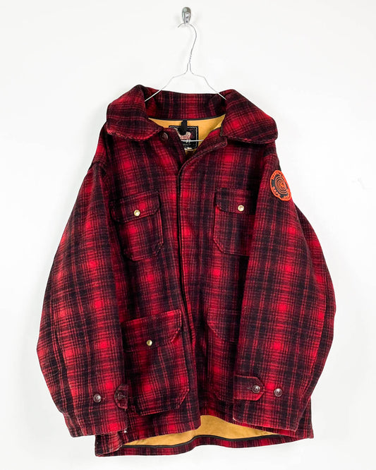 Woolrich - Cappotto In Tartan Taglia L