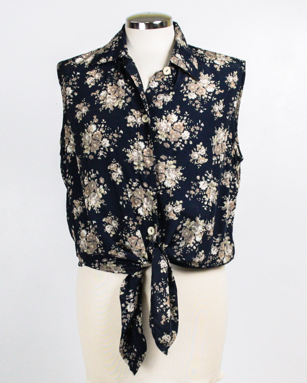 Gilet Vintage Con Bottoni Taglia XL
