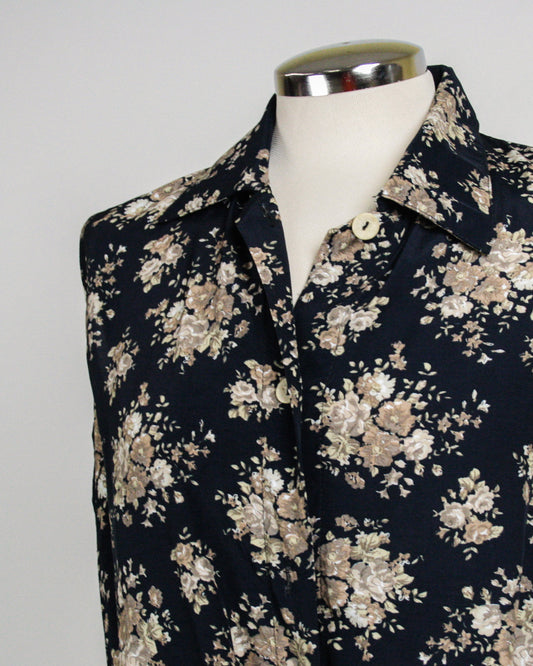 Gilet Vintage Con Bottoni Taglia XL