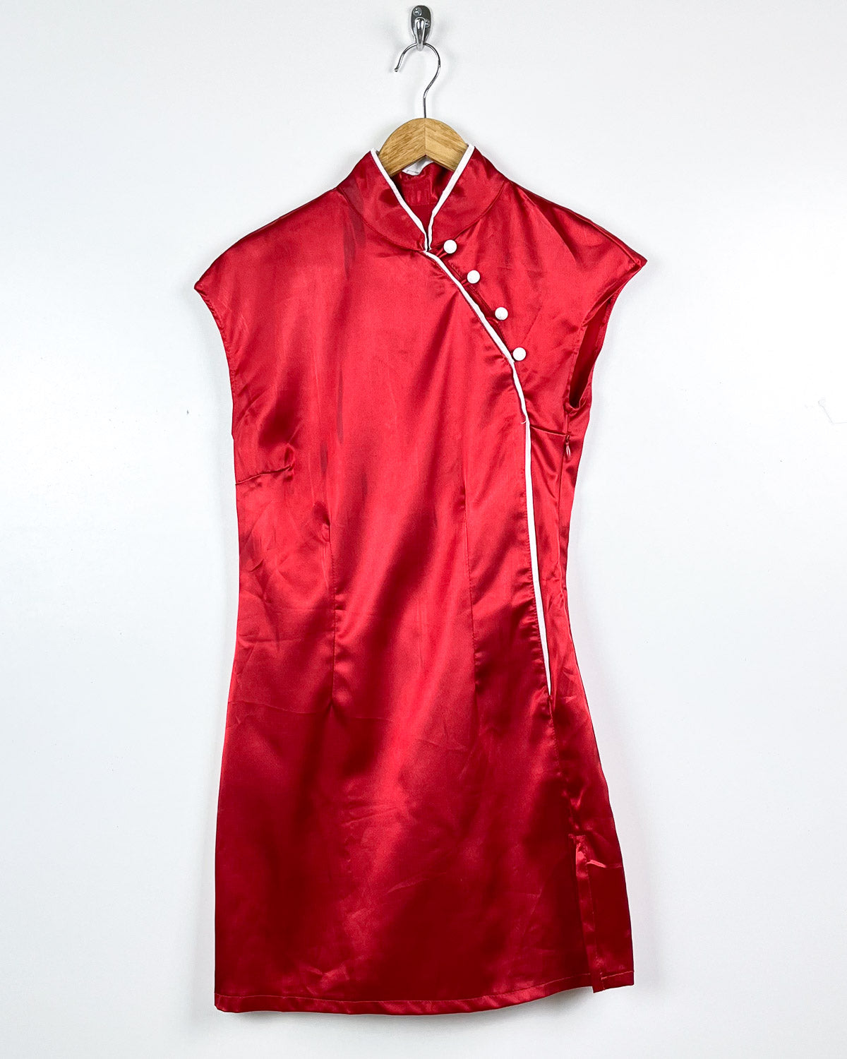 Cheongsam Vintage Smanicato Taglia S