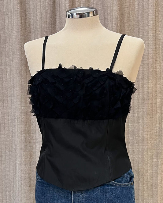 Corsetto In Pura Seta Taglia L