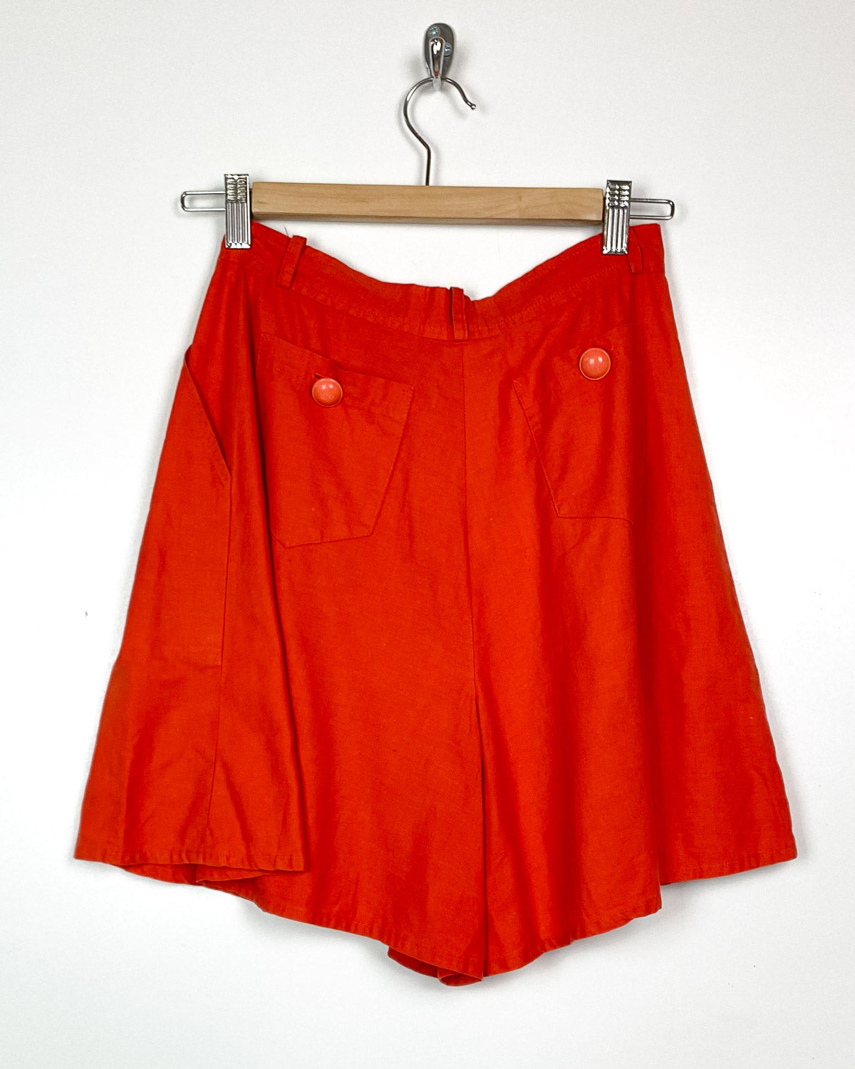 Shorts Vintage Con Pinces Taglia L