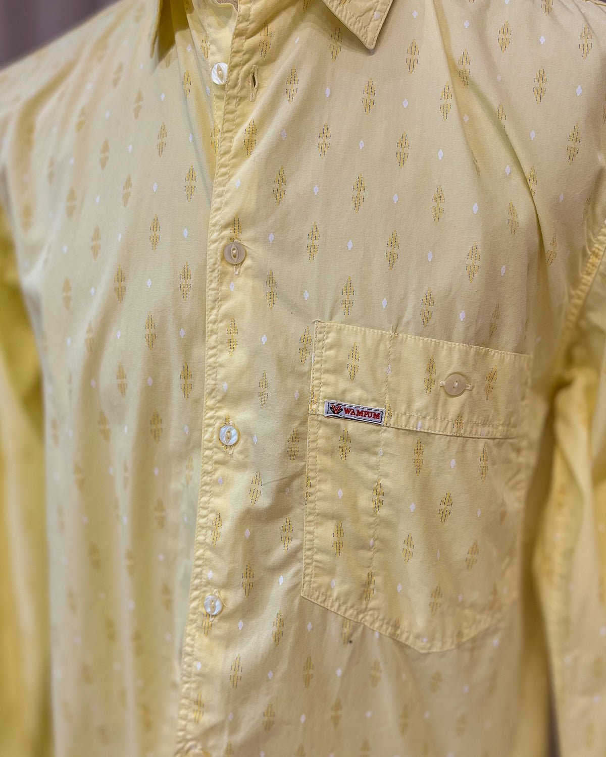Wampum - Camicia A Fantasia Taglia L