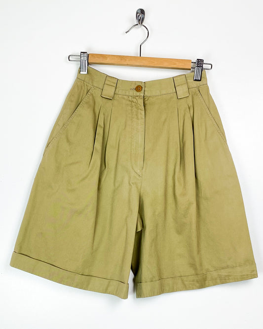 Shorts Vintage Con Pinces Taglia 38