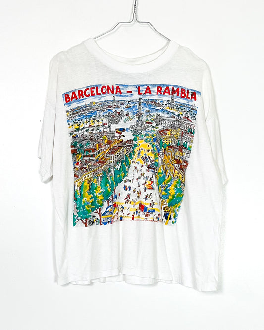 Tshirt Vintage Barcellona 90s - L