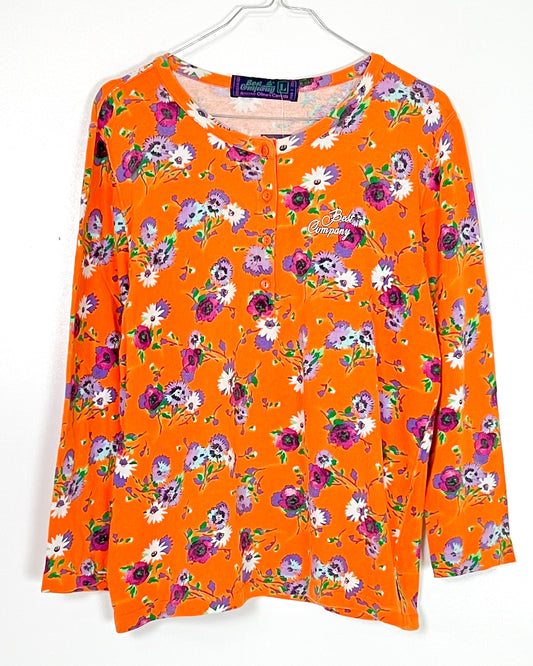 Blusa A Fiori Vintage - L