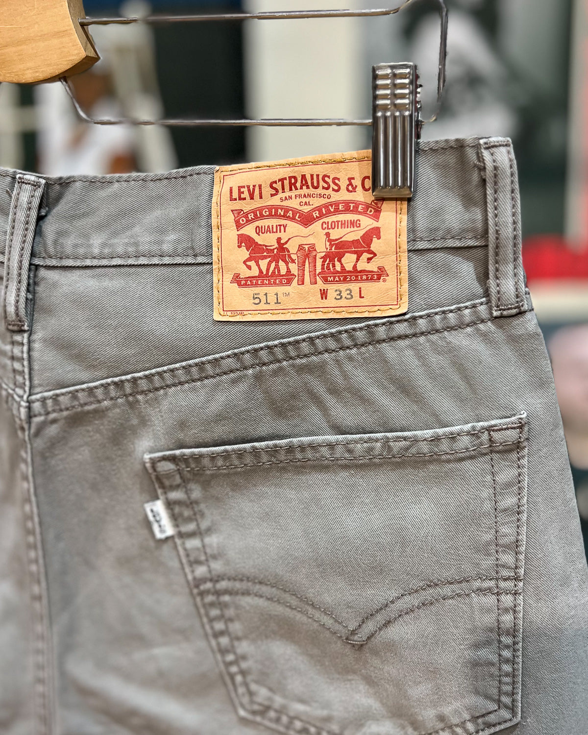 Levis 511 White Tab - Bermuda - Ita 48