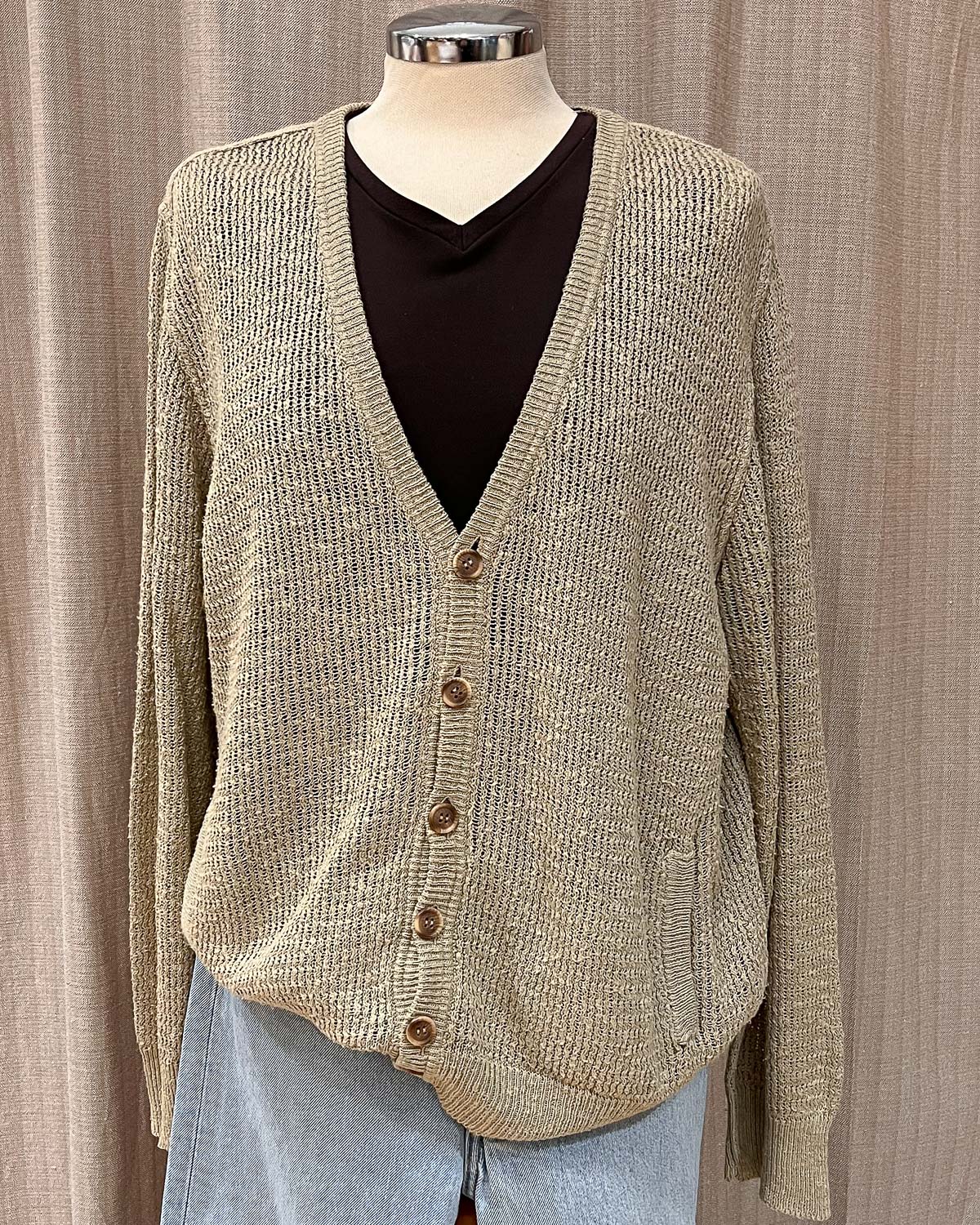 Cardigan Vintage Intrecciato - M