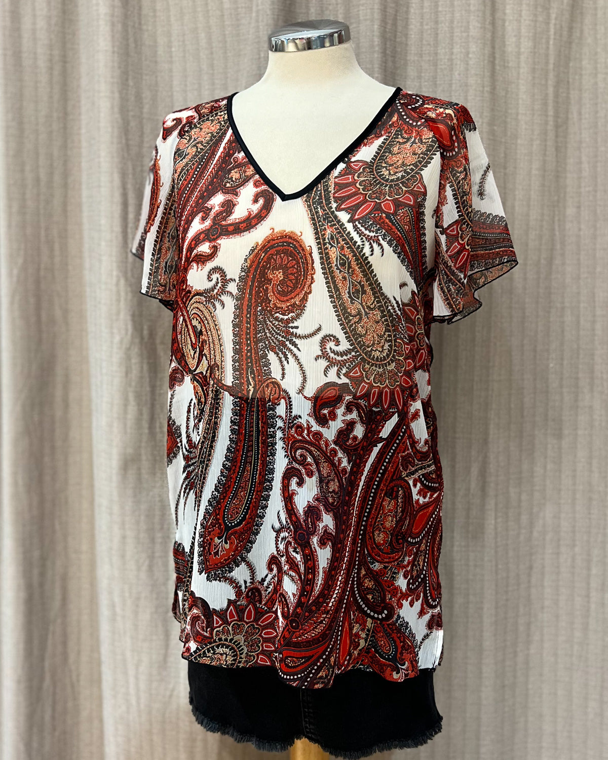 Blusa A Fantasia Vintage - L