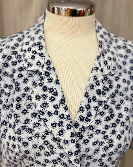 Camicia Crop A Fantasia - S