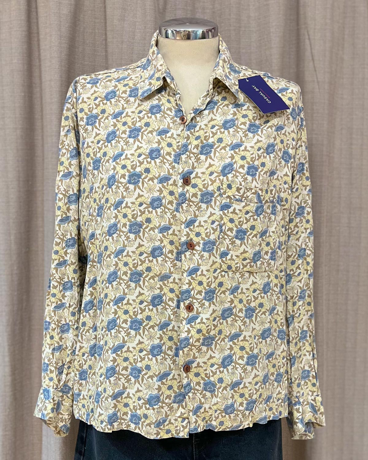 Blusa A Fiori Vintage - L