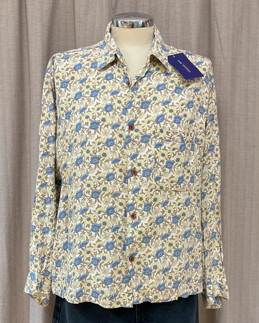 Blusa A Fiori Vintage - L