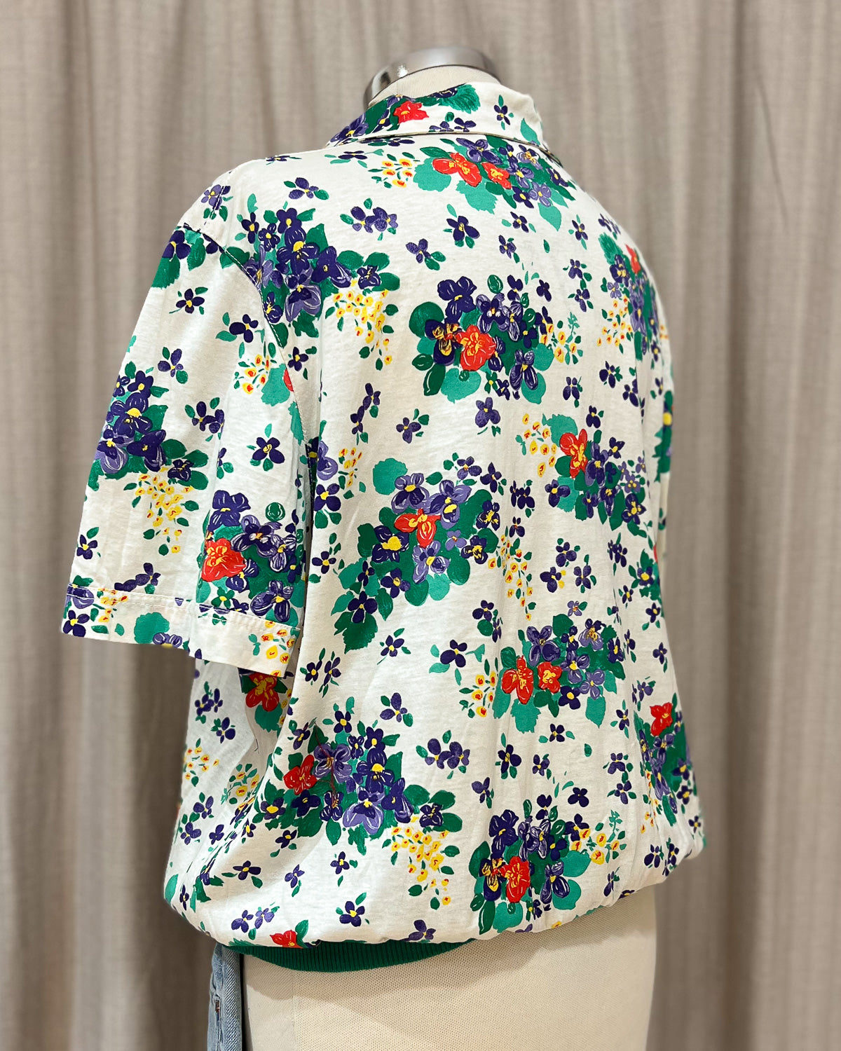 Blusa Con Bottoni Gioiello - M/L