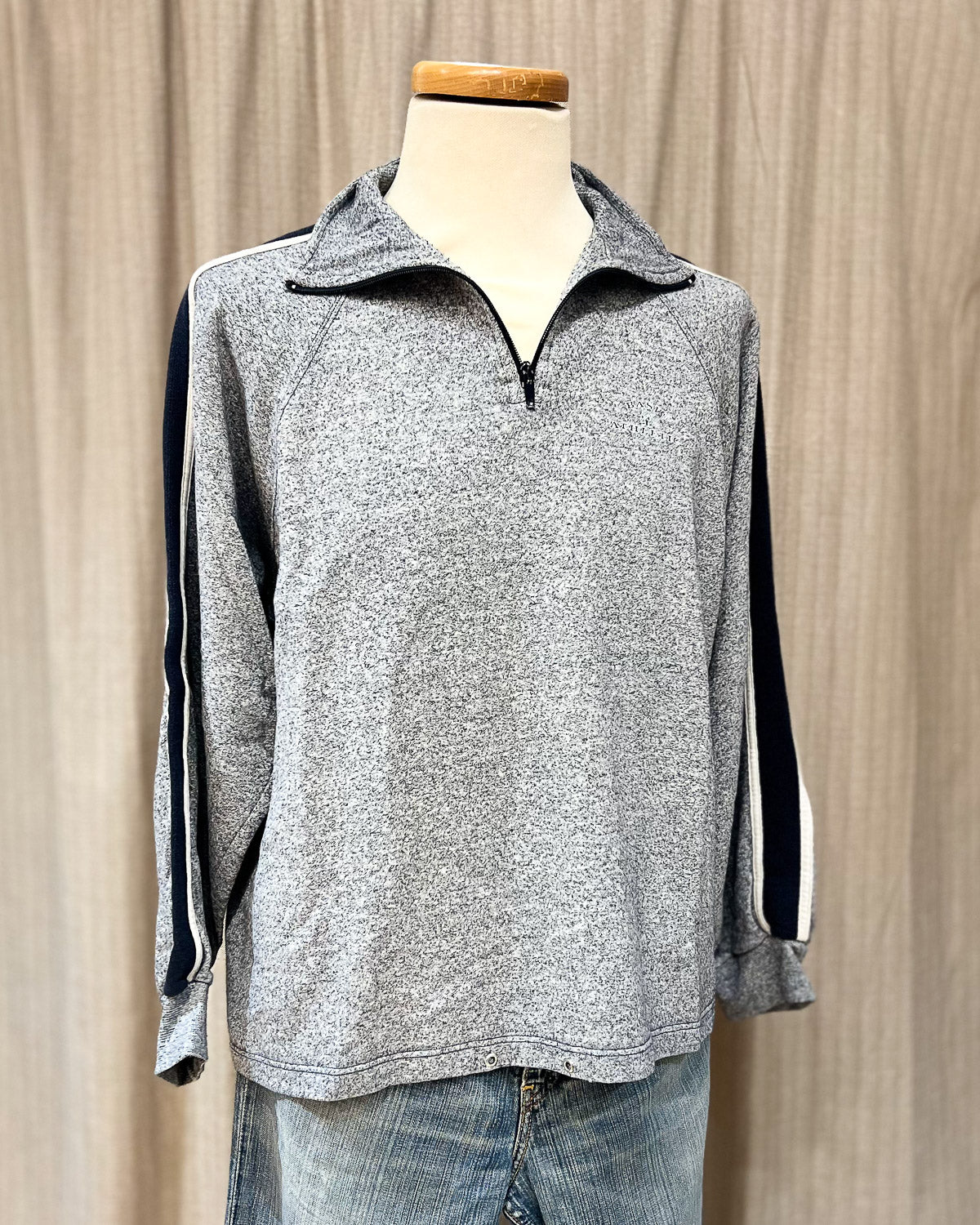 Felpa Quarter Zip Vintage - L