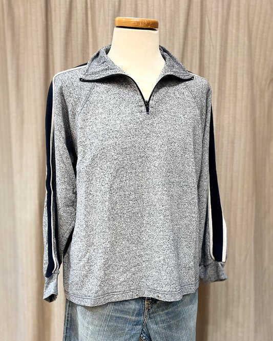 Felpa Quarter Zip Vintage - L
