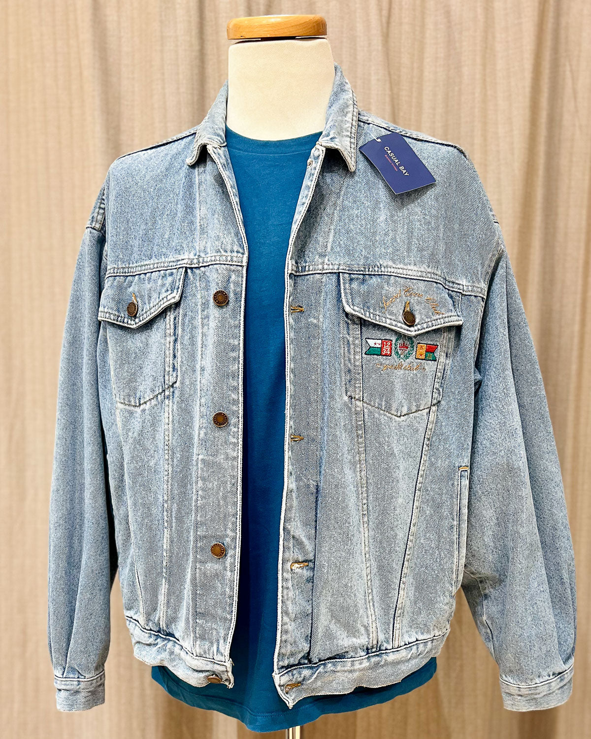 Giacca Di Jeans Oversize - L
