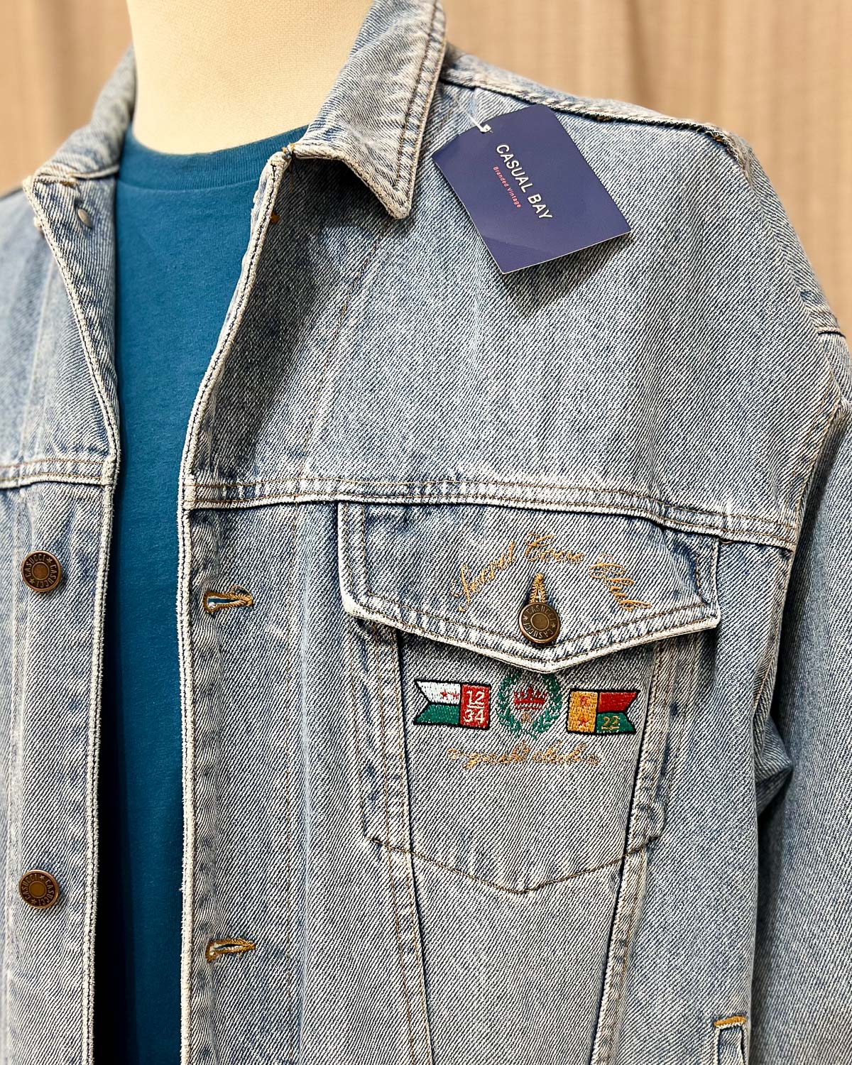 Giacca Di Jeans Oversize - L