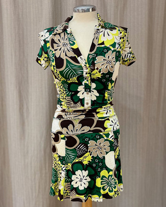 Vestito A Fantasia Floreale - S