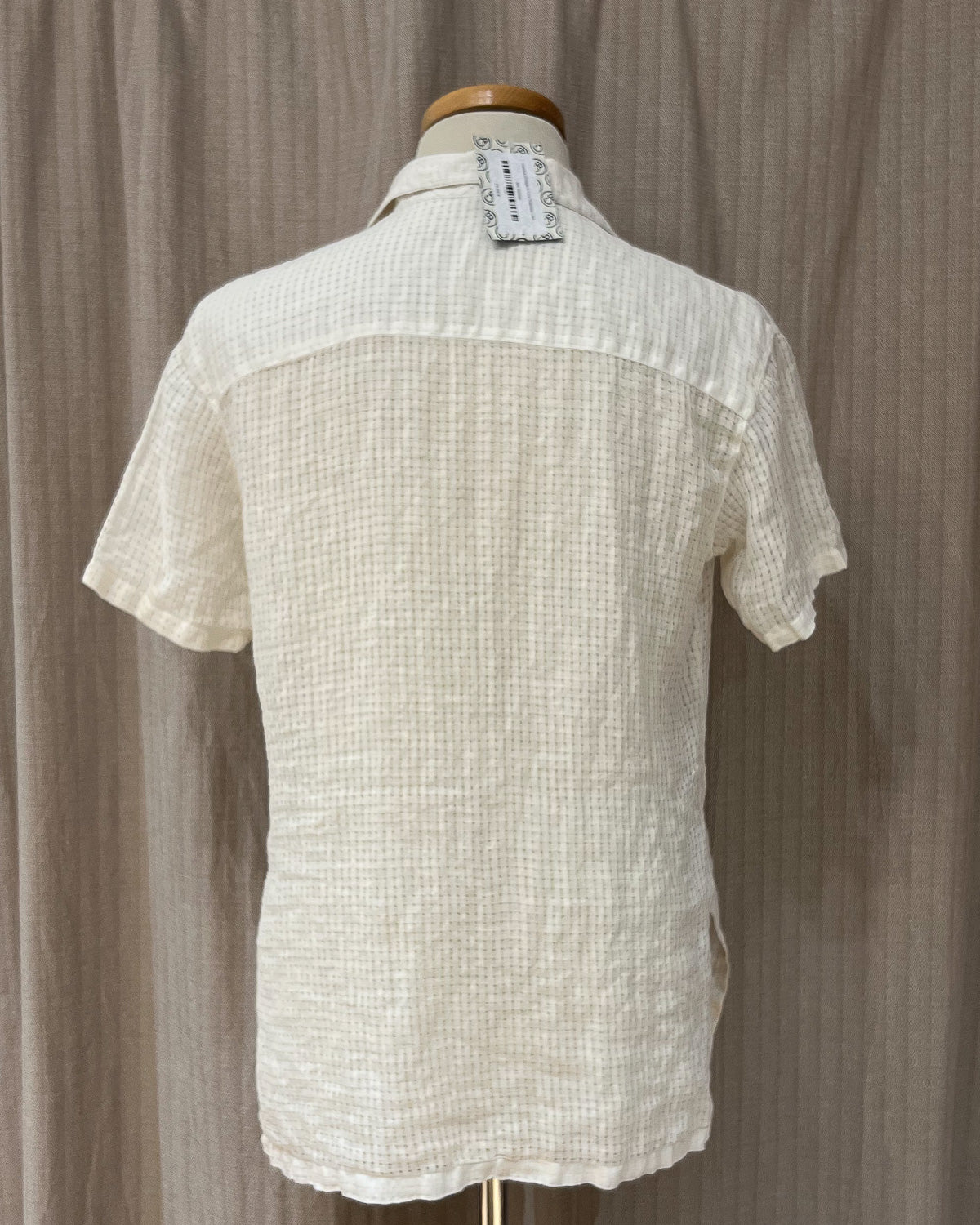 Camicia Vintage In Lino Traforata - M/L