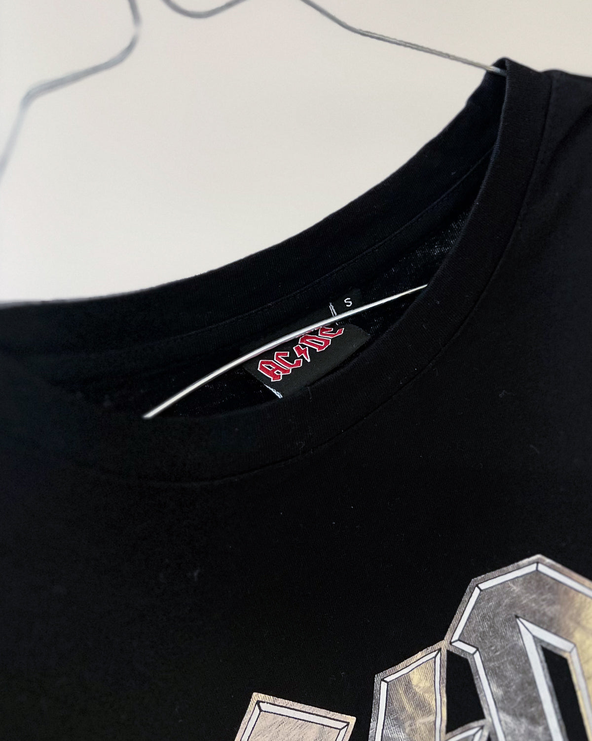 AC/DC - Tshirt Band Logo - S