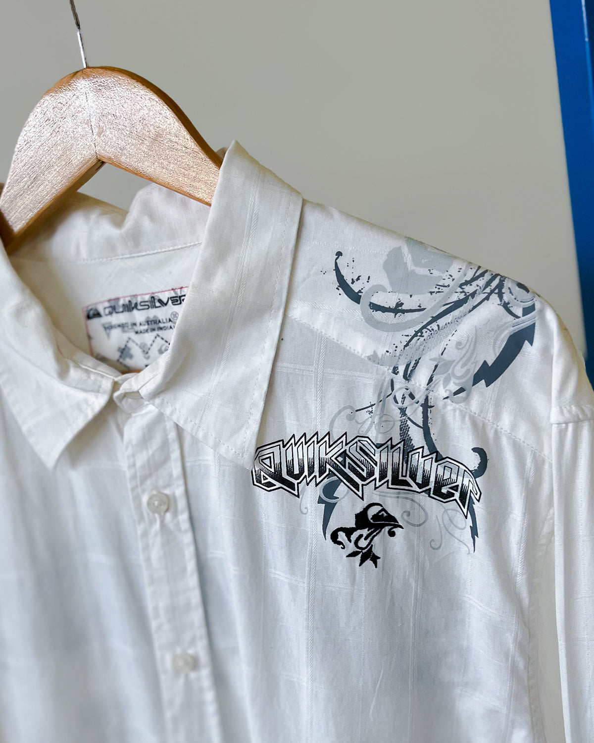 Quiksilver - Camicia Vintage Ricamata - L