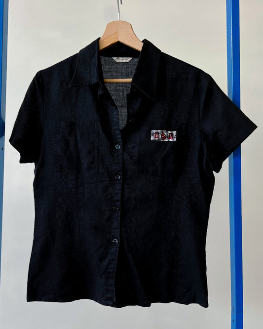 Camicia In Misto Lino Vintage - M