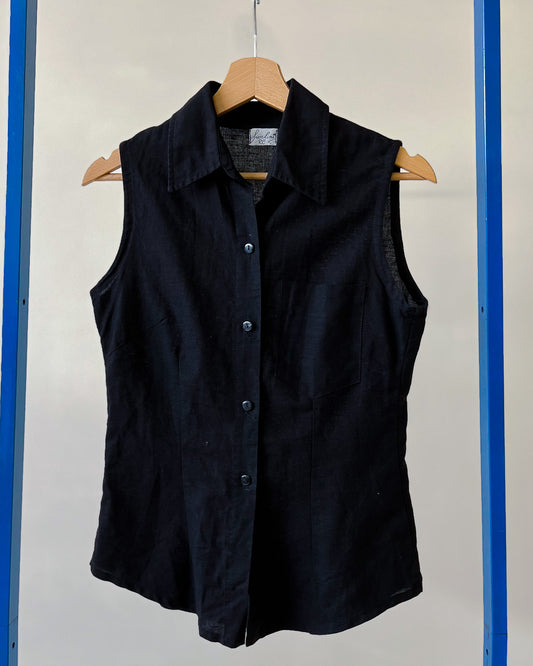 Camicia Giromanica Misto Lino - M