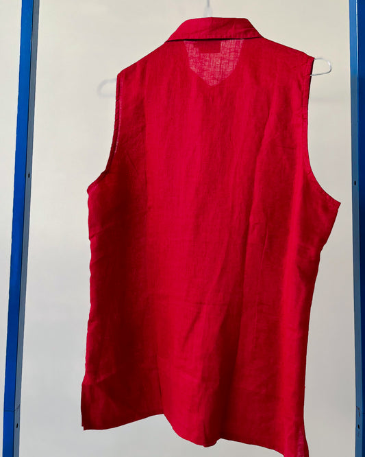 Conte Of Florence - Camicia Giromanica In Lino - XL