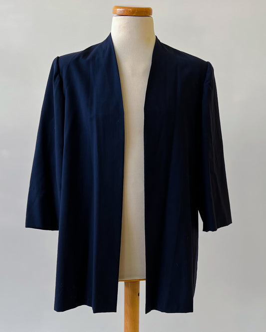 Blazer Lungo Vintage in Lana - L/XL