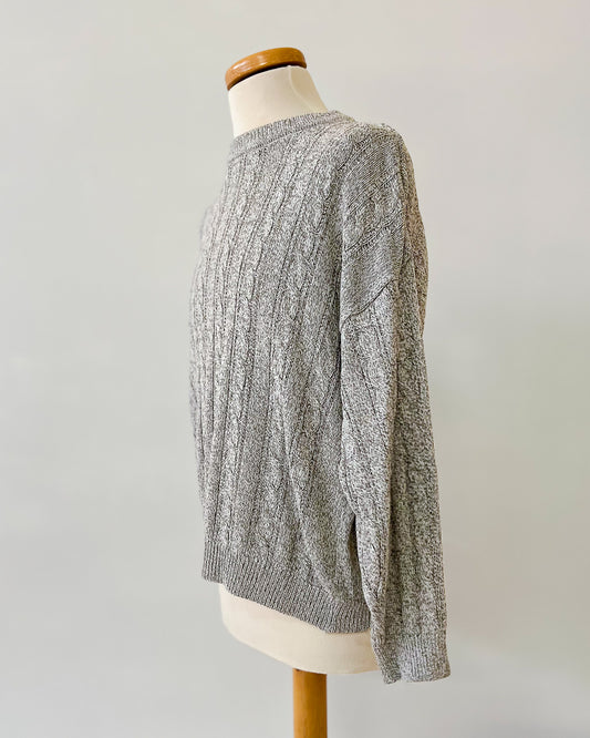 Maglione Vintage A Treccine - M