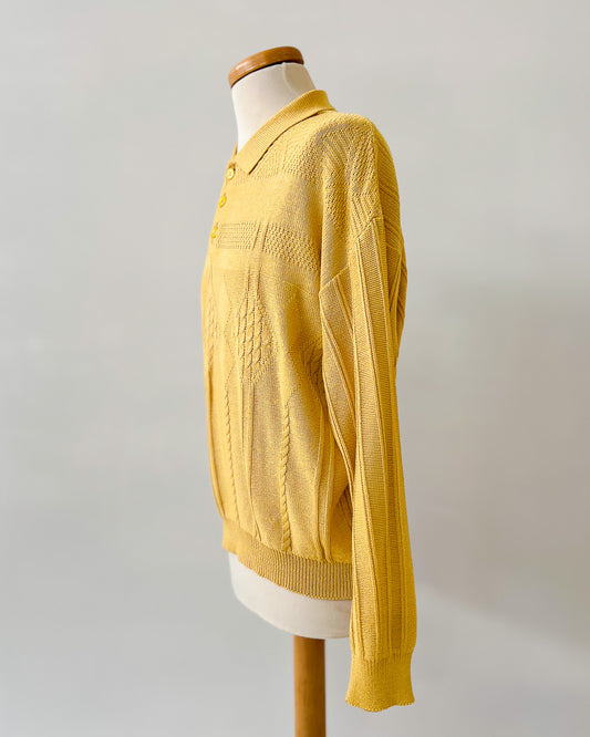 Maglione Vintage Con Colletto - L