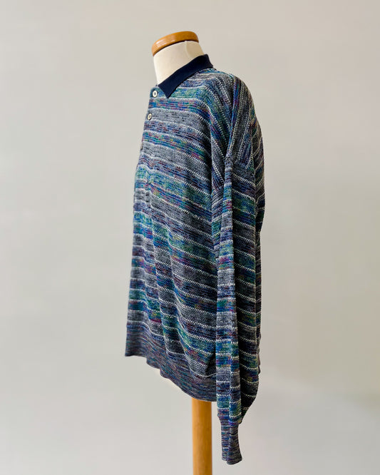 Maglione Vintage Con Colletto - L