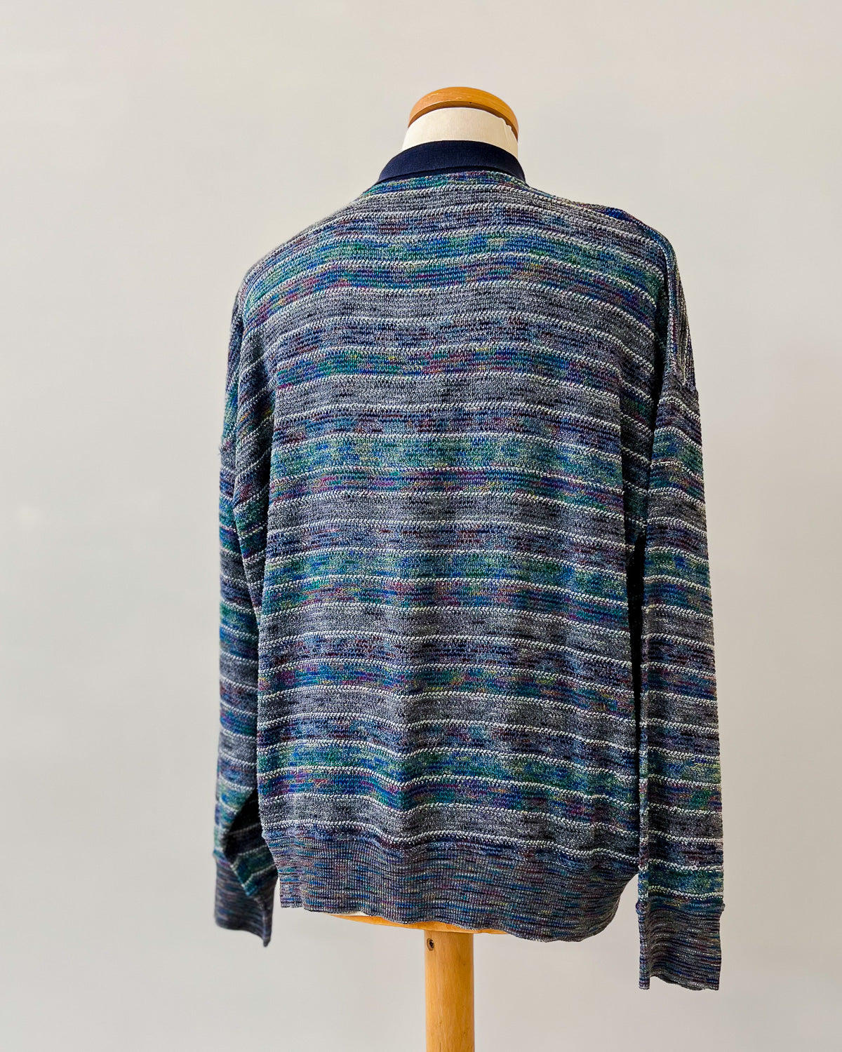 Maglione Vintage Con Colletto - L