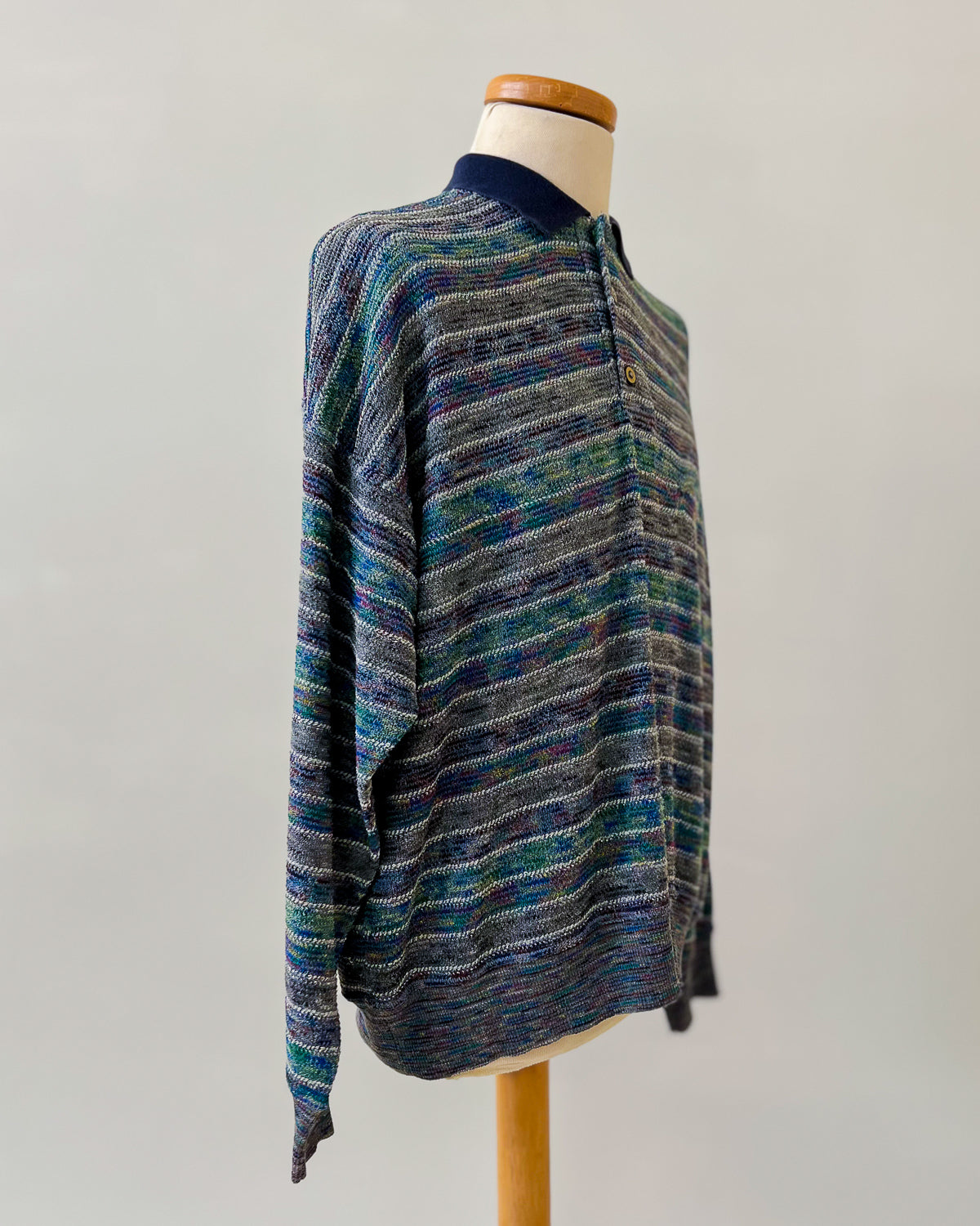 Maglione Vintage Con Colletto - L