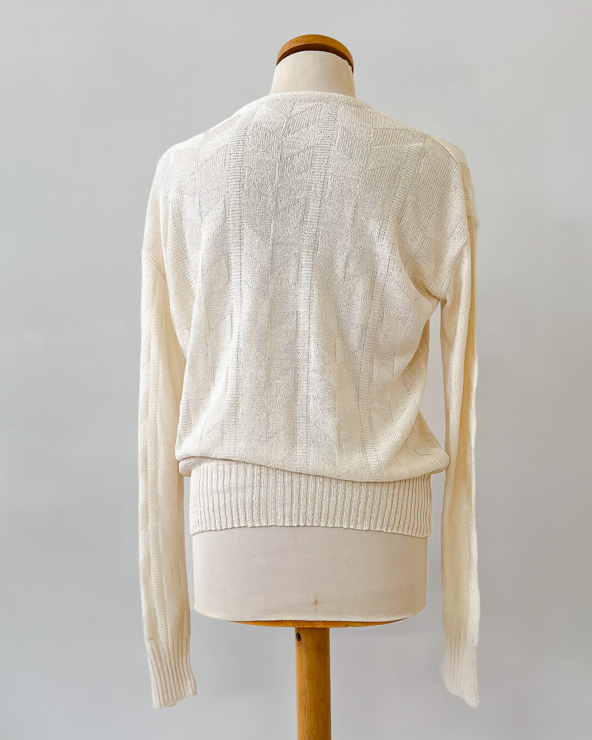 Maglione Vintage Con Scollo A V - M