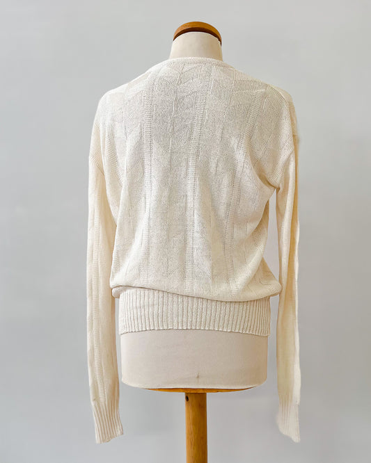 Maglione Vintage Con Scollo A V - M