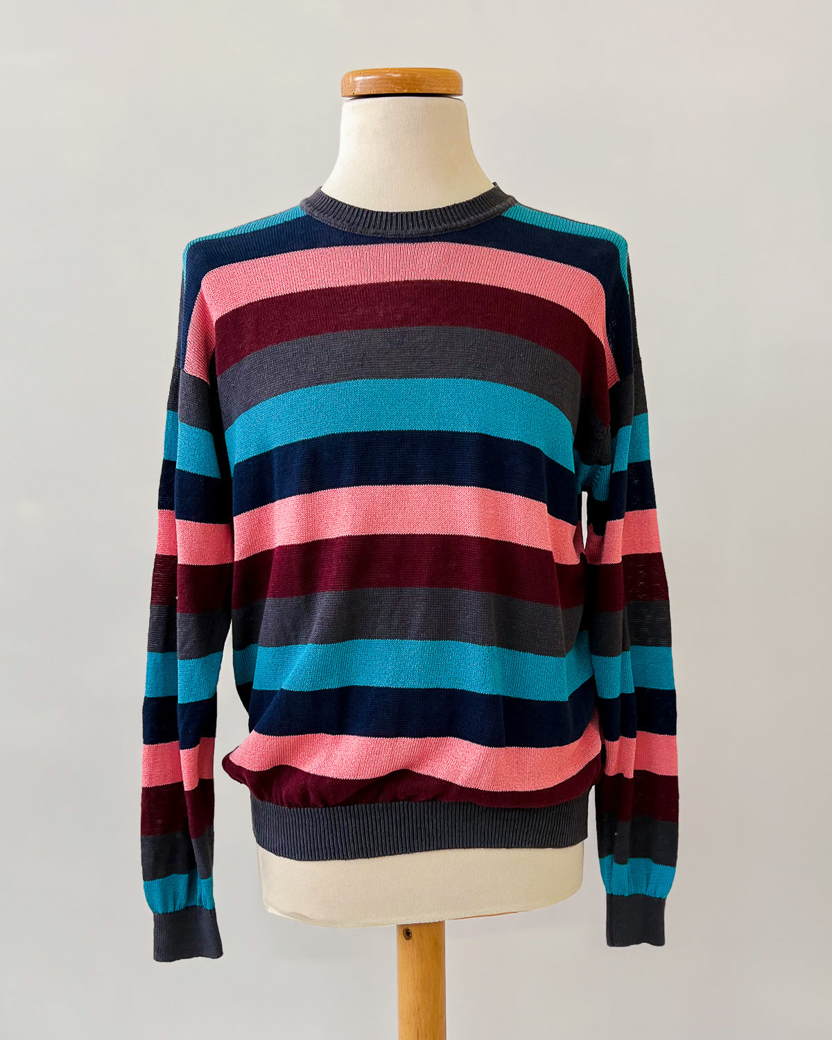 Maglione A Righe Vintage - S/M