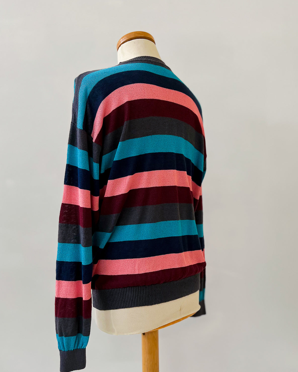 Maglione A Righe Vintage - S/M