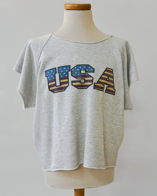 Felpa USA Reworked - L
