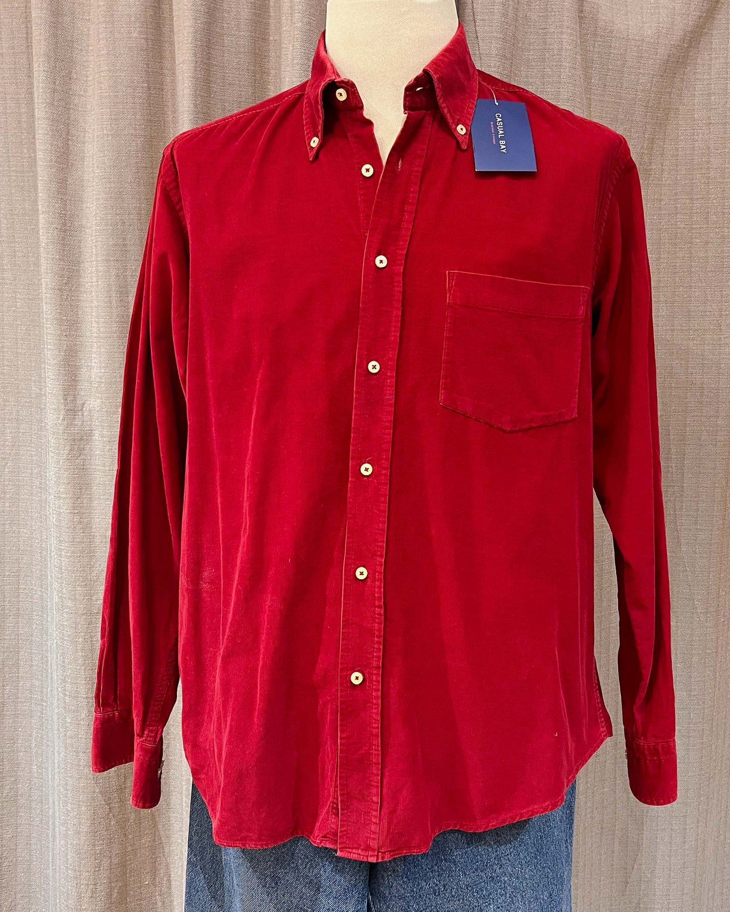 Camicia In Velluto Vintage - M